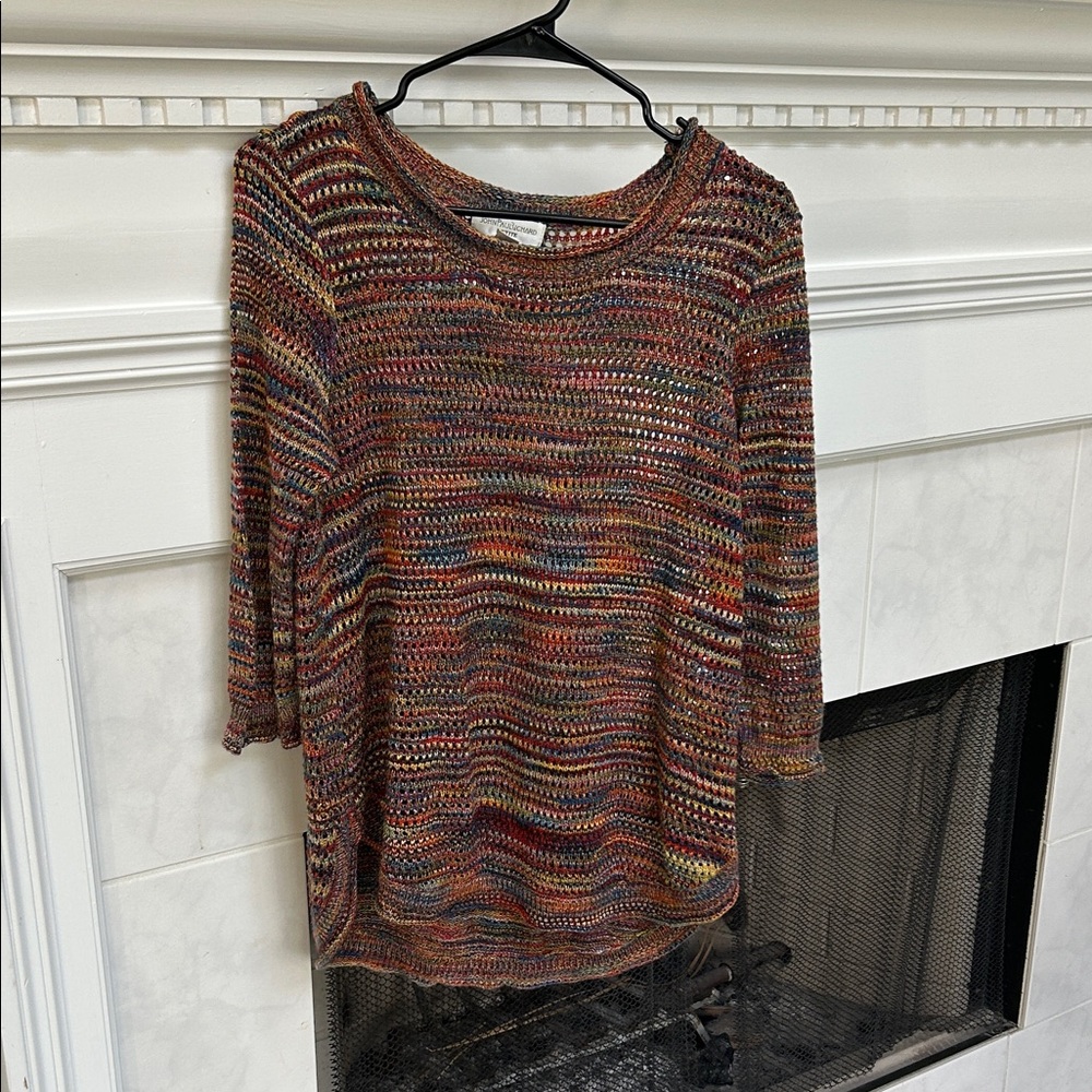 Multicolor Knit Women's Sweater
